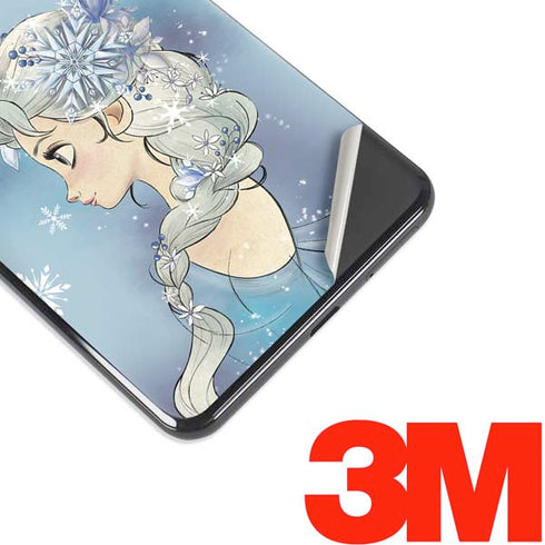 Disney Frozen Elsa Side Portrait Art Google Pixel 3 XL Skin